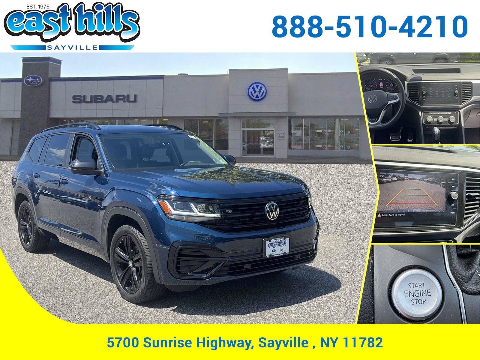 2023 Volkswagen Atlas SEL R-Line Black
