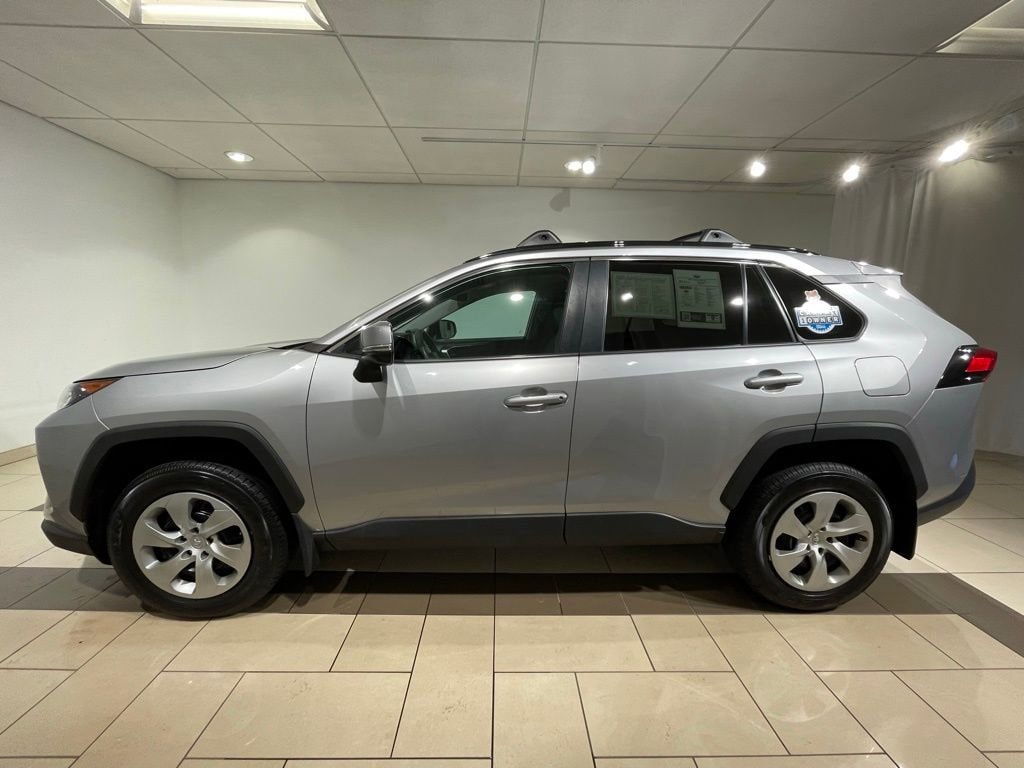 Used 2021 Toyota RAV4 LE with VIN 2T3G1RFV9MC174185 for sale in Madison, WI