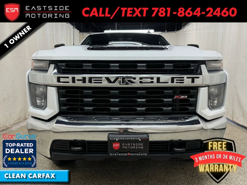 Used 2021 Chevrolet Silverado 3500 HD Crew Cab LT Pickup 4D 8 ft 4WD Crew Cab 172 LT
