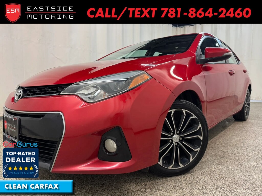 Used 2015 Toyota Corolla S Plus Sedan 4D