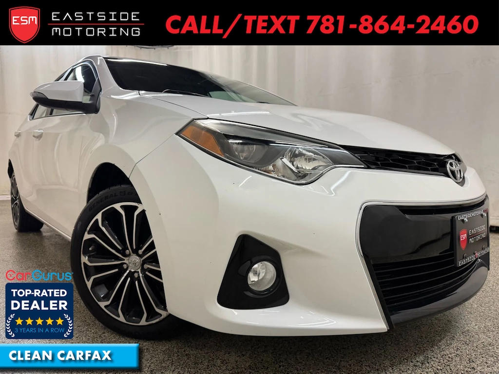 Used 2015 Toyota Corolla S Premium Sedan 4D