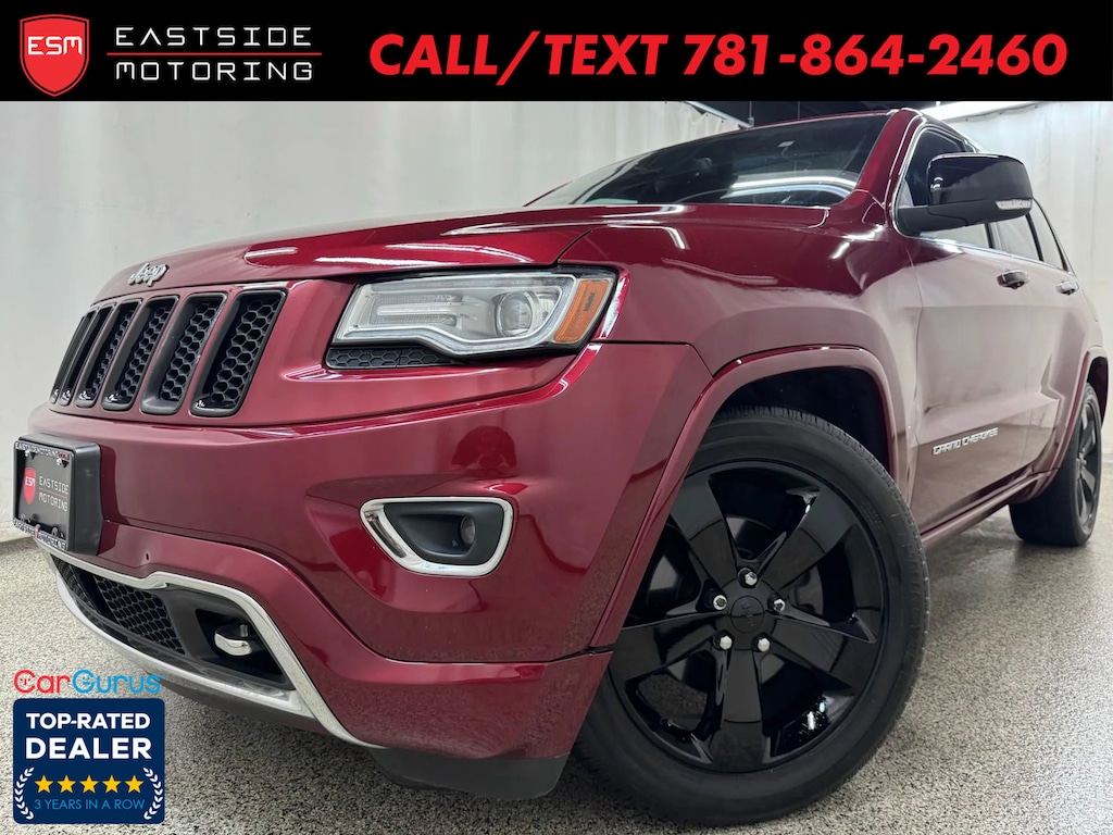 Used 2014 Jeep Grand Cherokee Overland Sport Utility 4D 4WD Overland