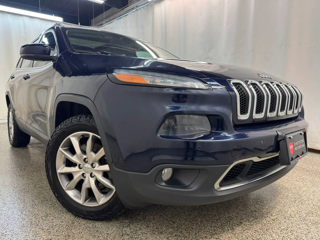 Used 2014 Jeep Cherokee Limited Sport Utility 4D 4WD Limited