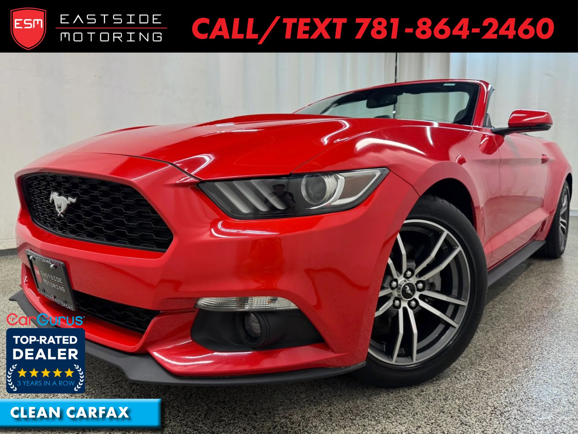 2016 Ford Mustang EcoBoost Convertible Premium's photo