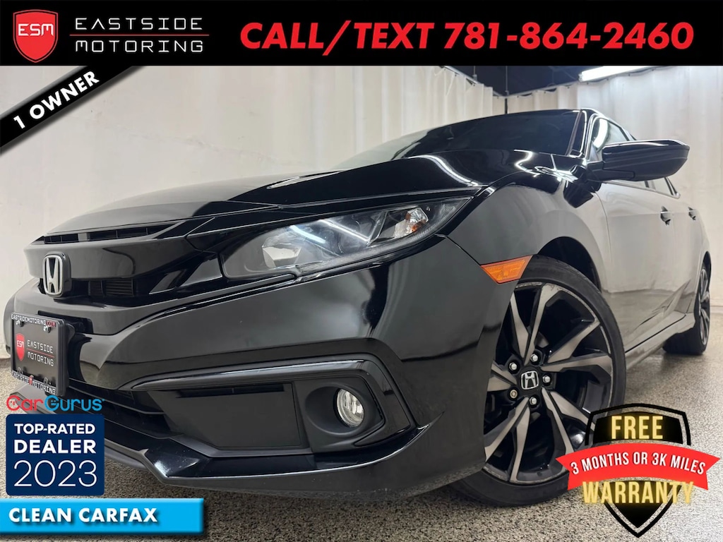Used 2019 Honda Civic Sport Sedan 4D Sport CVT