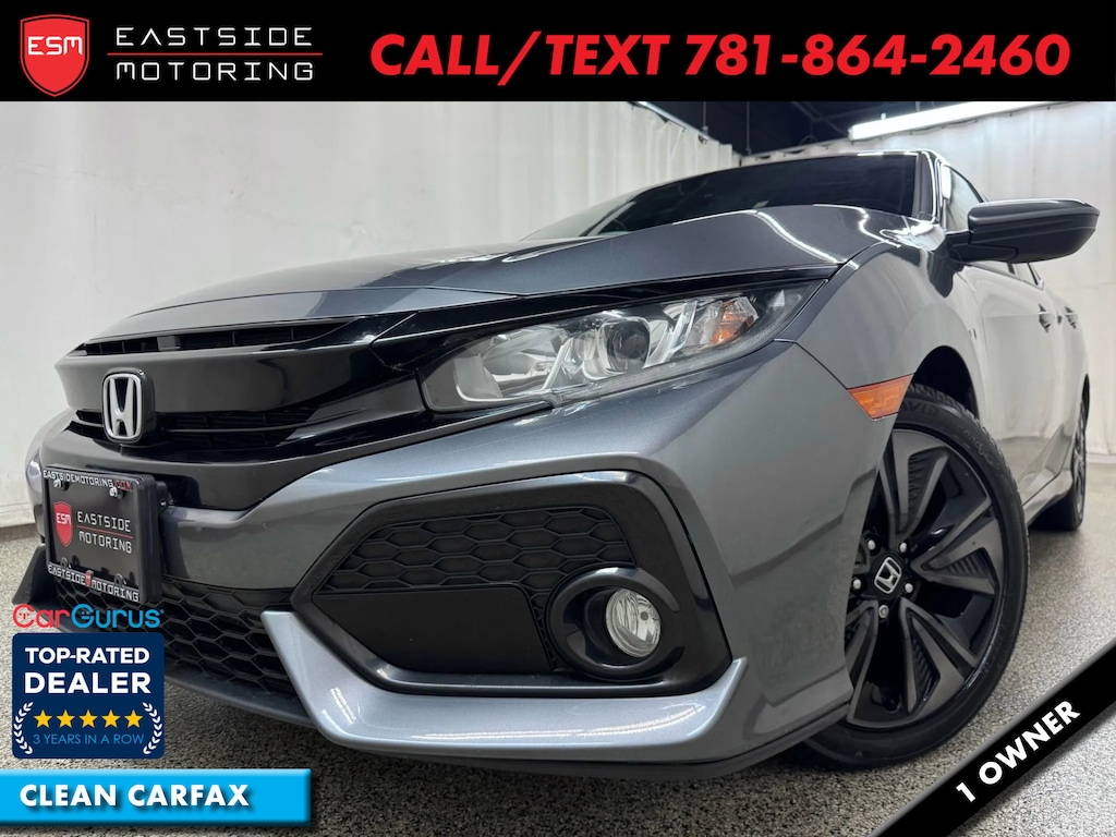 Used 2019 Honda Civic EX Hatchback 4D EX CVT