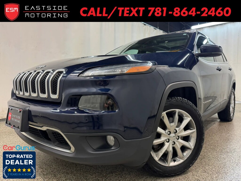 Used 2014 Jeep Cherokee Limited Sport Utility 4D 4WD Limited