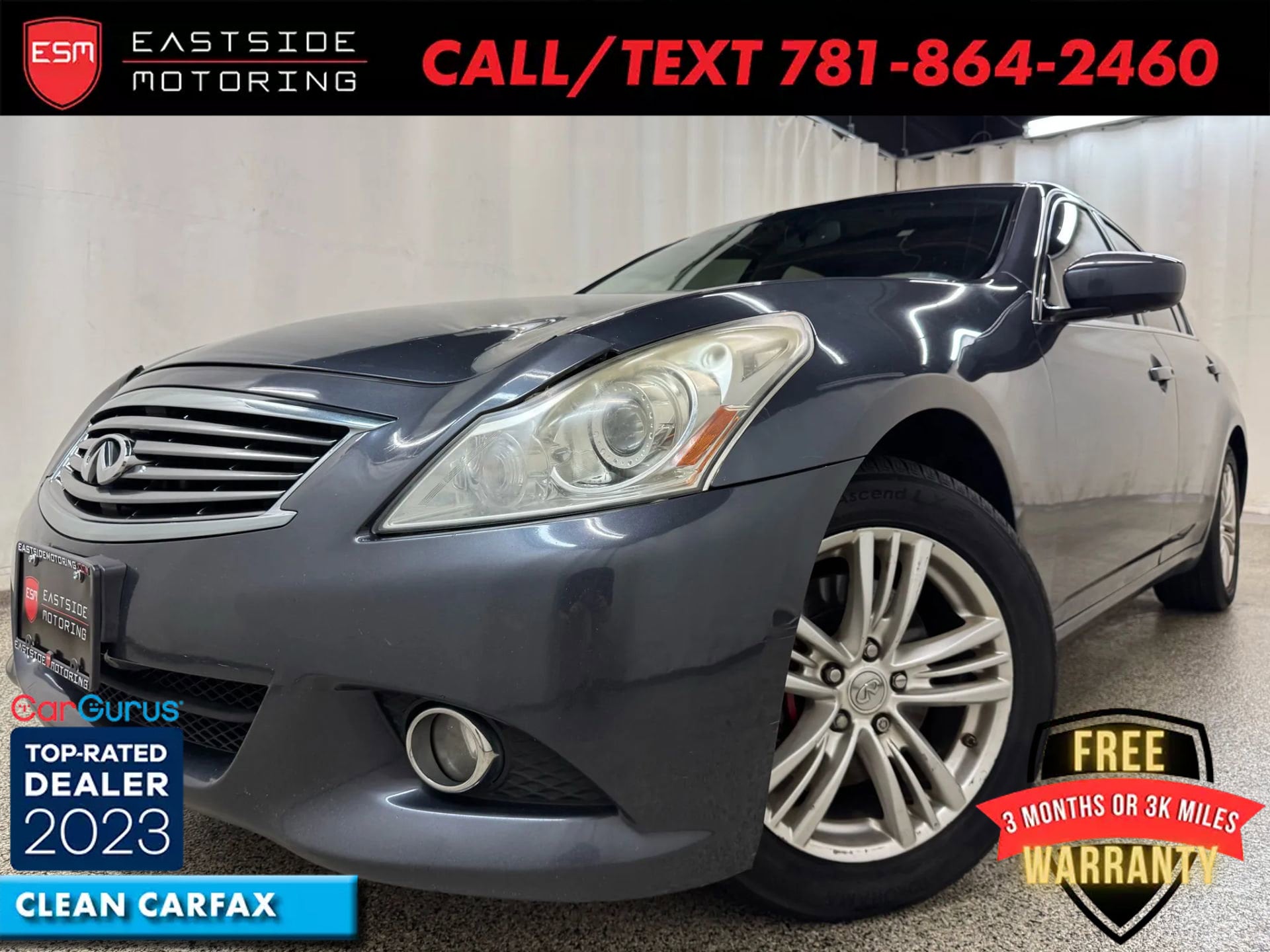 2012 INFINITI G Sedan