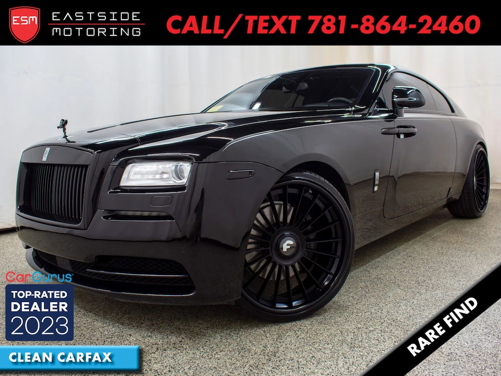 Used 2014 Rolls-Royce Wraith Coupe 2D Coupe
