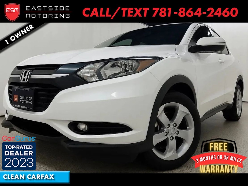 Used 2016 Honda HR-V EX Sport Utility 4D AWD  CVT EX