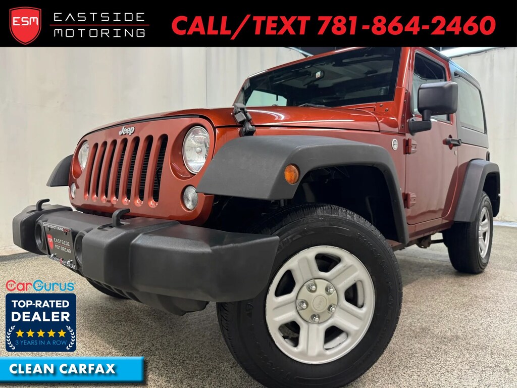 Used 2014 Jeep Wrangler Sport SUV 2D 4WD Sport