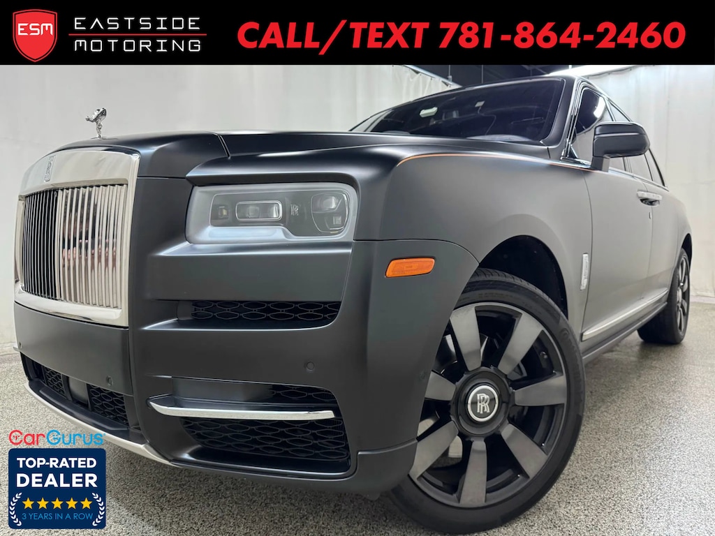 Used 2020 Rolls-Royce Cullinan Sport Utility 4D SUV