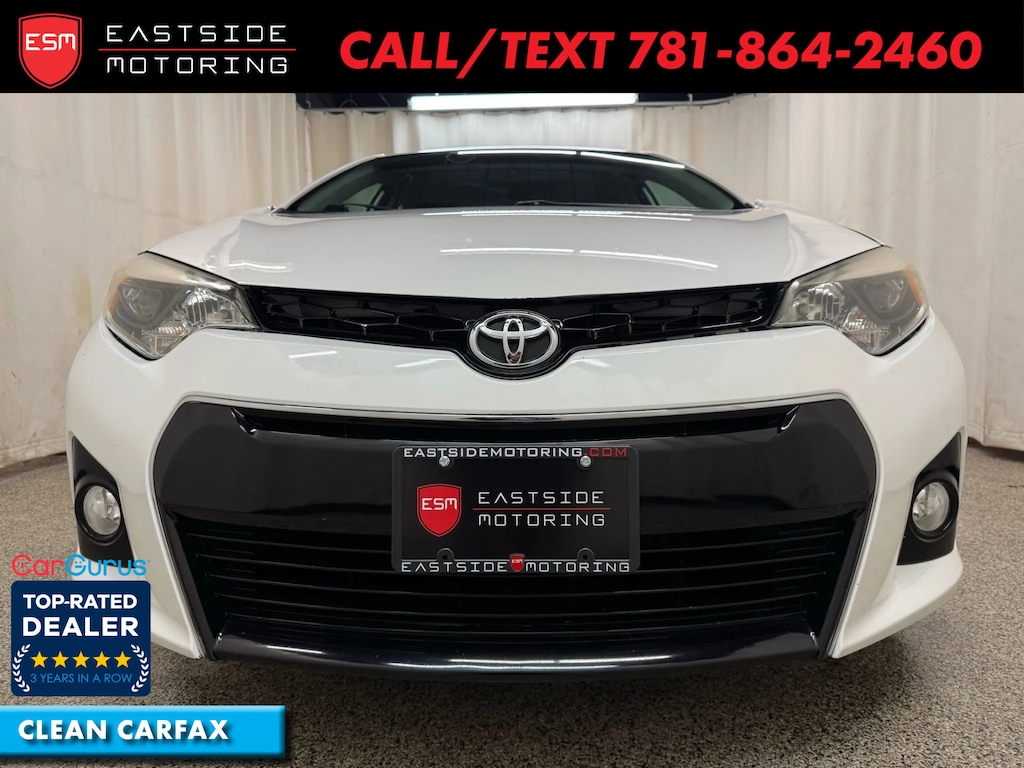 Used 2015 Toyota Corolla S Premium Sedan 4D