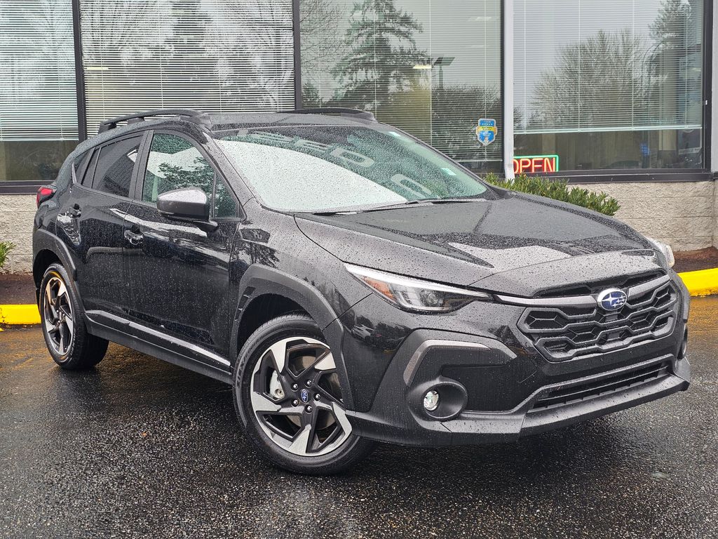 Crystal Black Silica 2025 Subaru Crosstrek Limited AWD SUV / Crossover All-Wheel Drive Continuously Variable Transmission