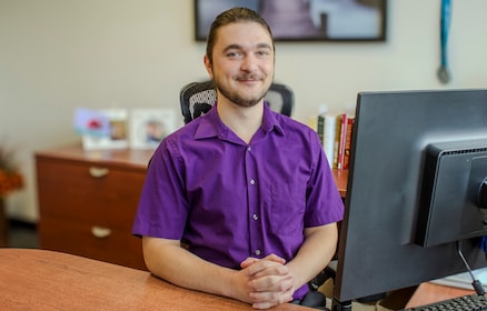 Staff member Ian Tidwell from 03e6807b28c3