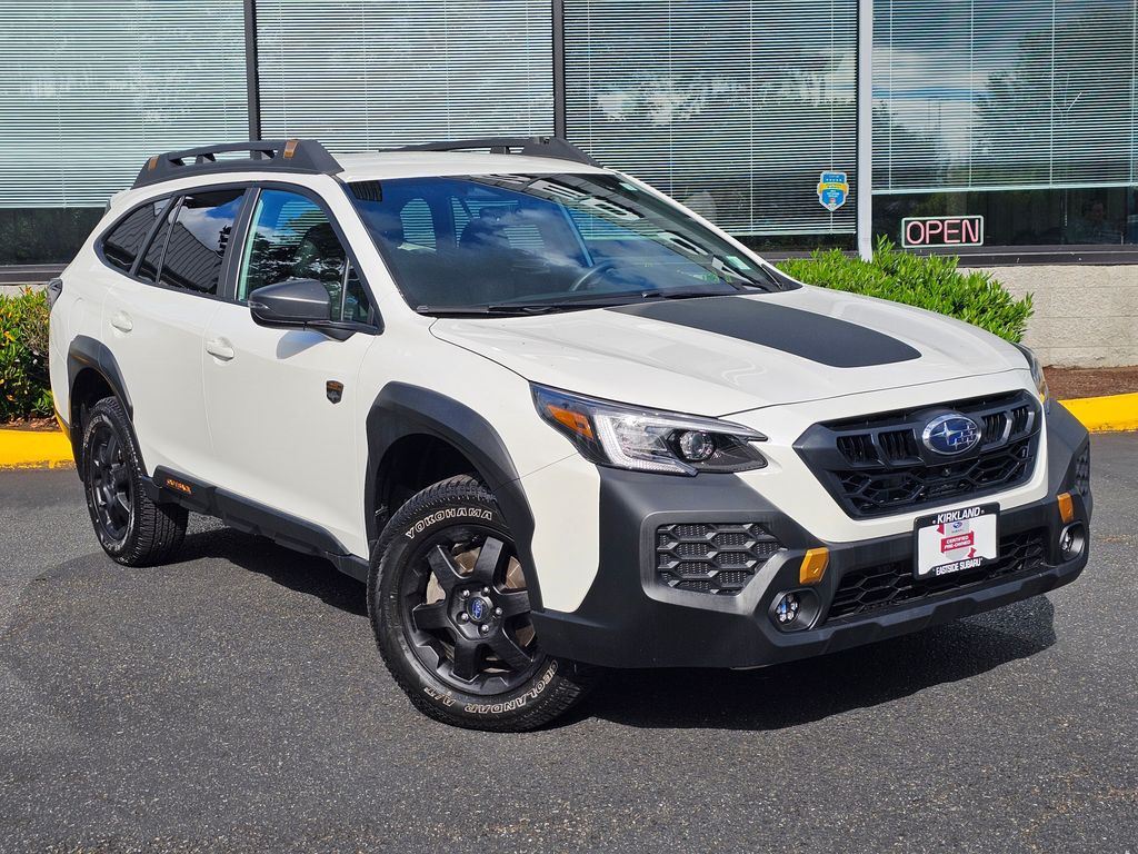 Crystal White Pearl 2025 Subaru Outback Wilderness AWD SUV / Crossover All-Wheel Drive Continuously Variable Transmission