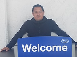 Staff member Jake Corpuz from 03e6807b28c3