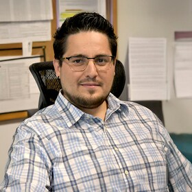 Staff member Jose Vergara from 03e6807b28c3