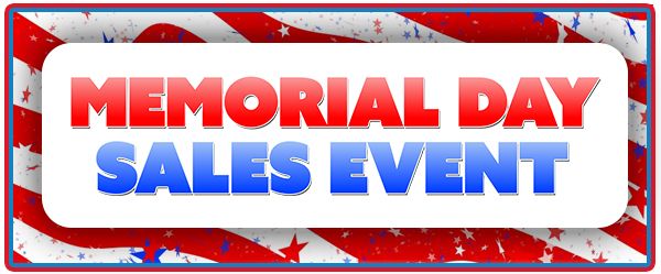 Memorial Day Sales Event