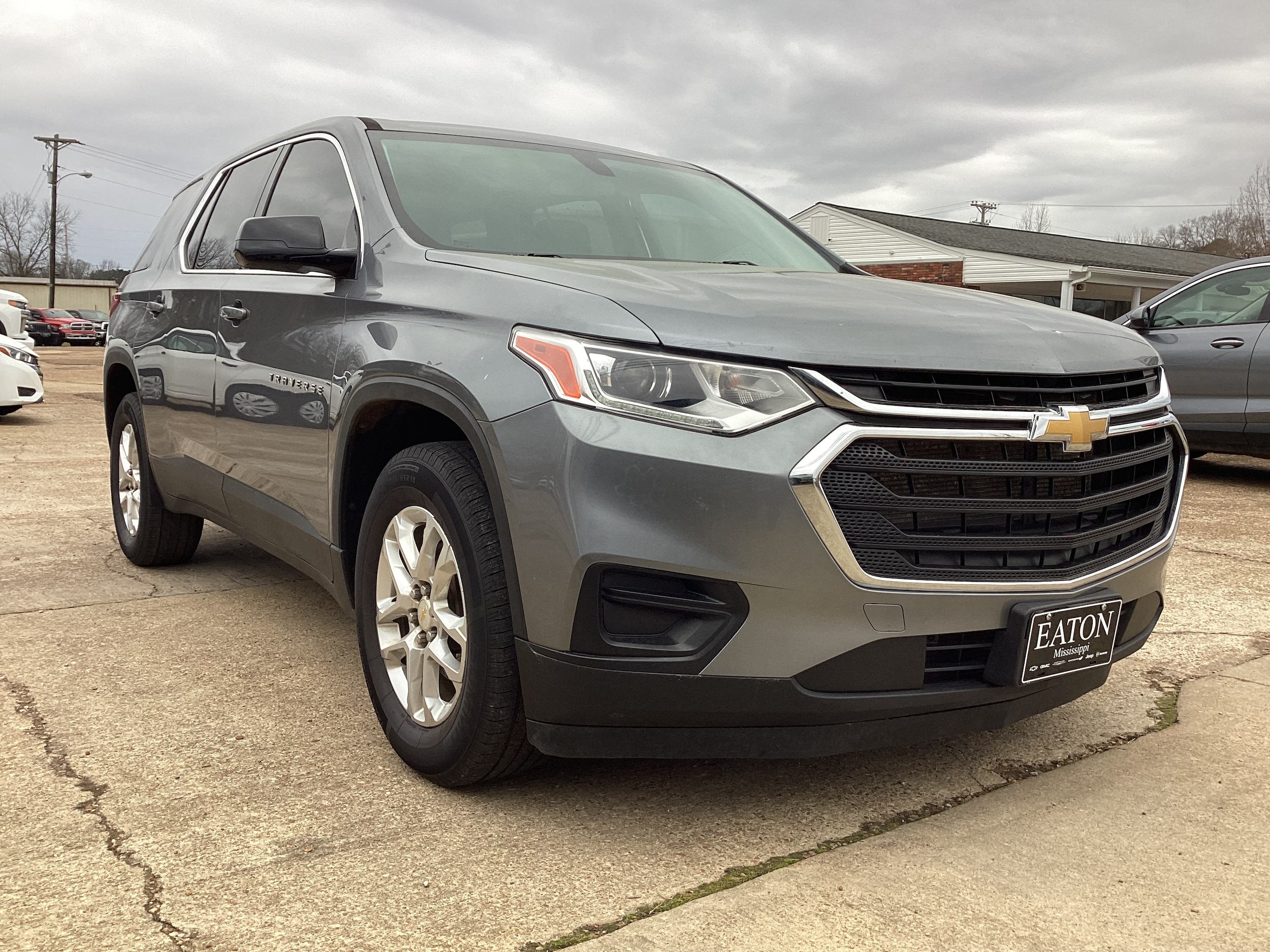 Used 2020 Chevrolet Traverse LS with VIN 1GNERFKW9LJ279194 for sale in Houston, MS