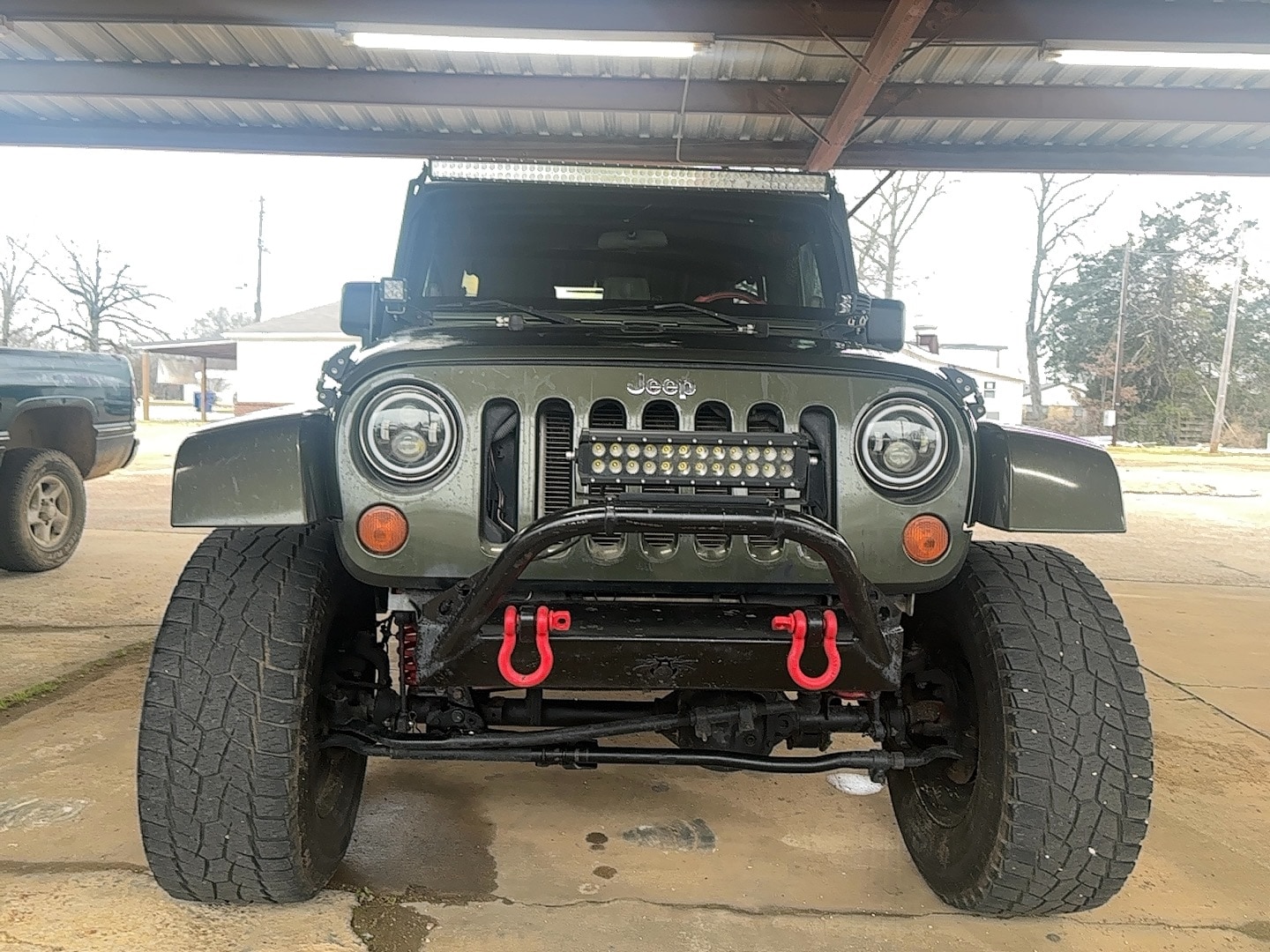 Used 2008 Jeep Wrangler Unlimited Sahara with VIN 1J4GA59118L519888 for sale in Houston, MS