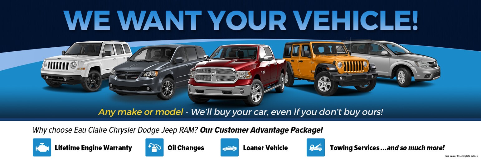 Eau Claire Chrysler Dodge Jeep Ram New & Used Car Dealership