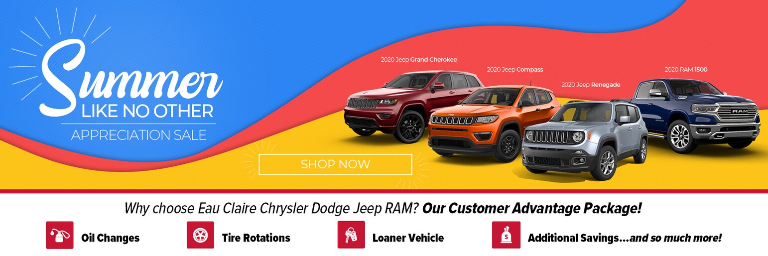 Eau Claire Chrysler Dodge Jeep Ram New & Used Car Dealership
