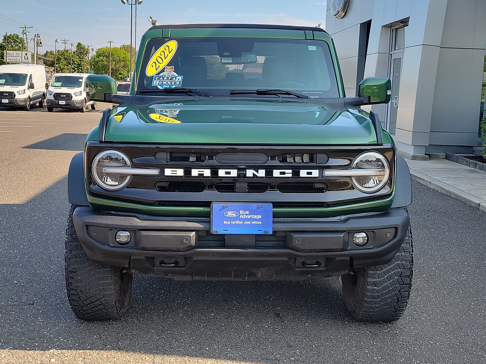 Certified 2022 Ford Bronco 4-Door Outer Banks with VIN 1FMEE5DPXNLA70621 for sale in Stratford, NJ