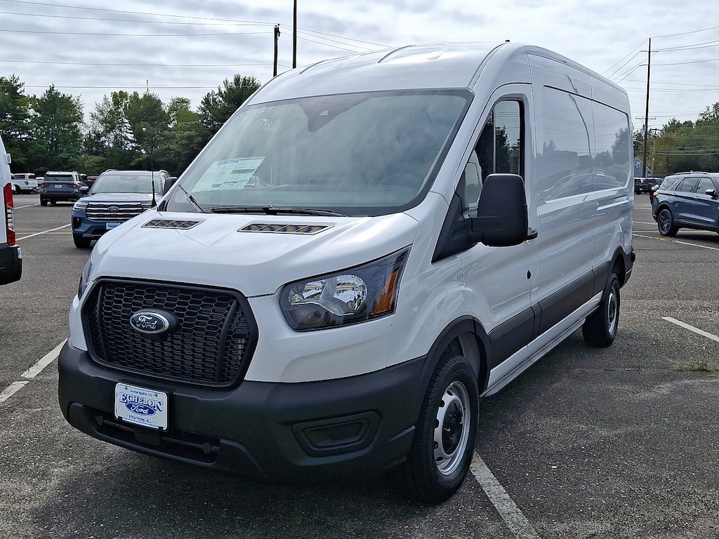 New 2025 Ford Transit Commercial Cargo Van Van Medium Roof Van