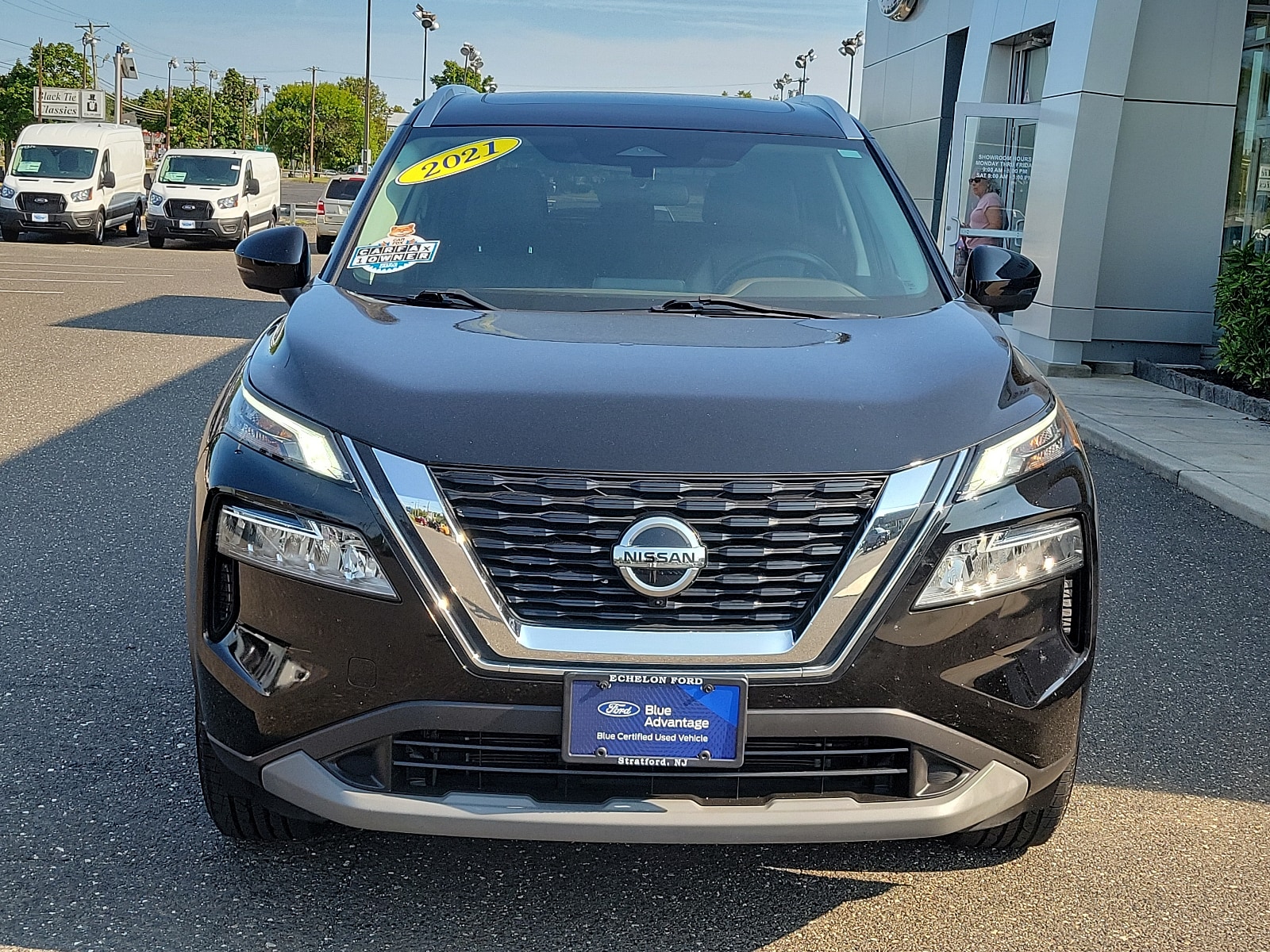 Certified 2021 Nissan Rogue SV with VIN 5N1AT3BA3MC734425 for sale in Stratford, NJ