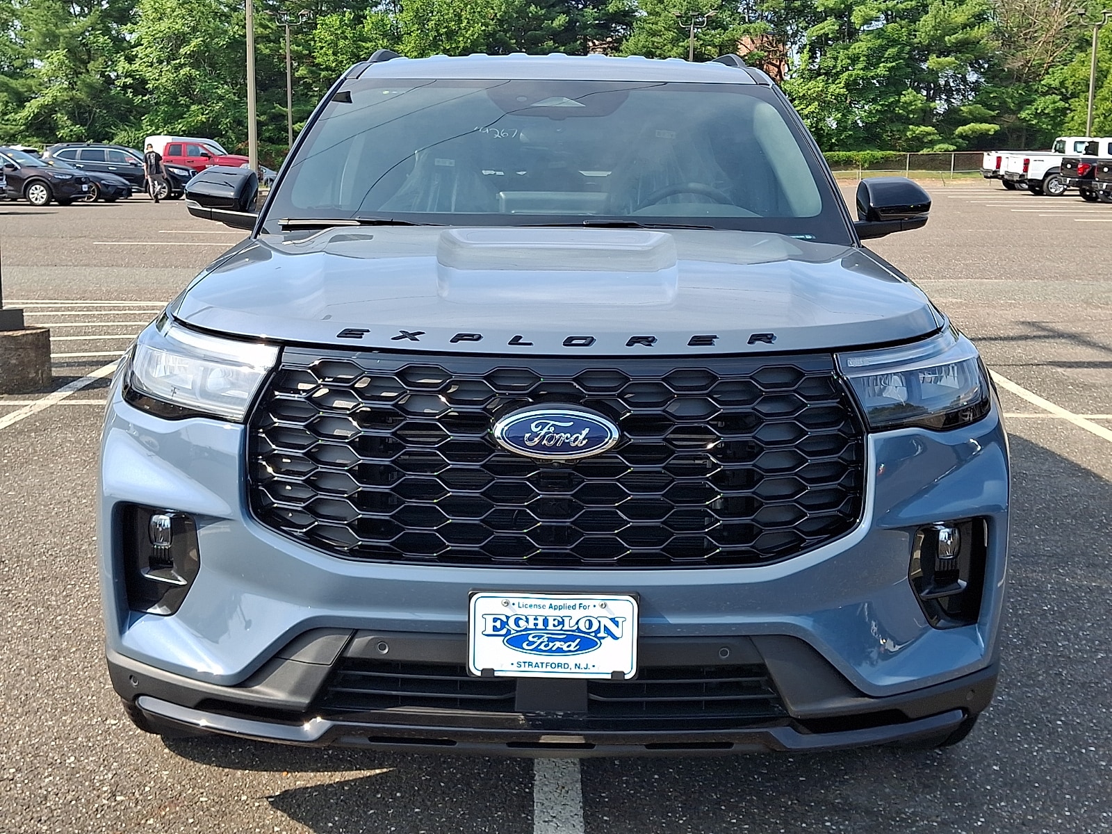 Vapor Blue 2026 Ford Explorer SUV / Crossover All-Wheel Drive Automatic