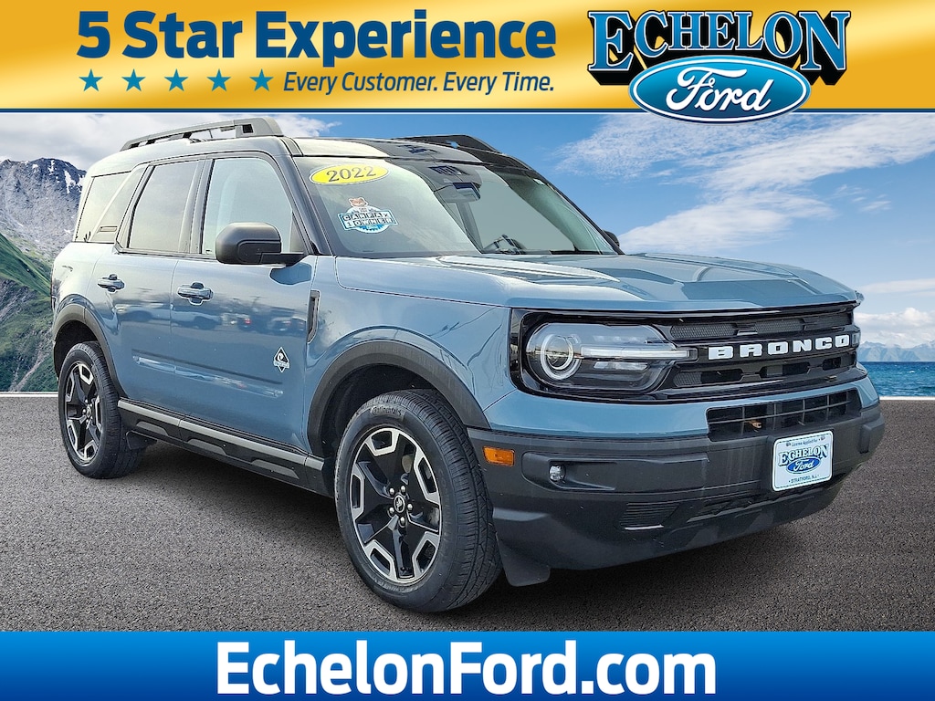 Certified 2022 Ford Bronco Sport Outer Banks Sport Utility