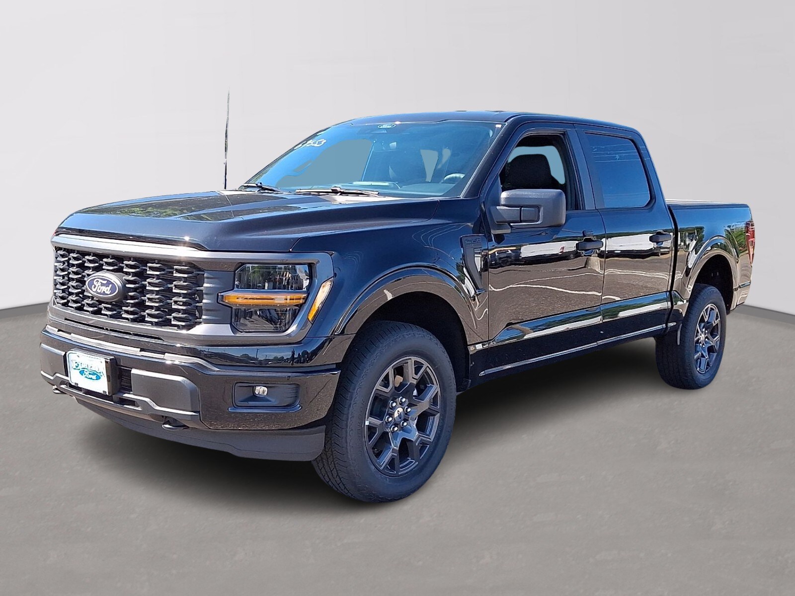 Black Metallic 2026 Ford F-150 Pickup Truck Four-Wheel Drive Automatic