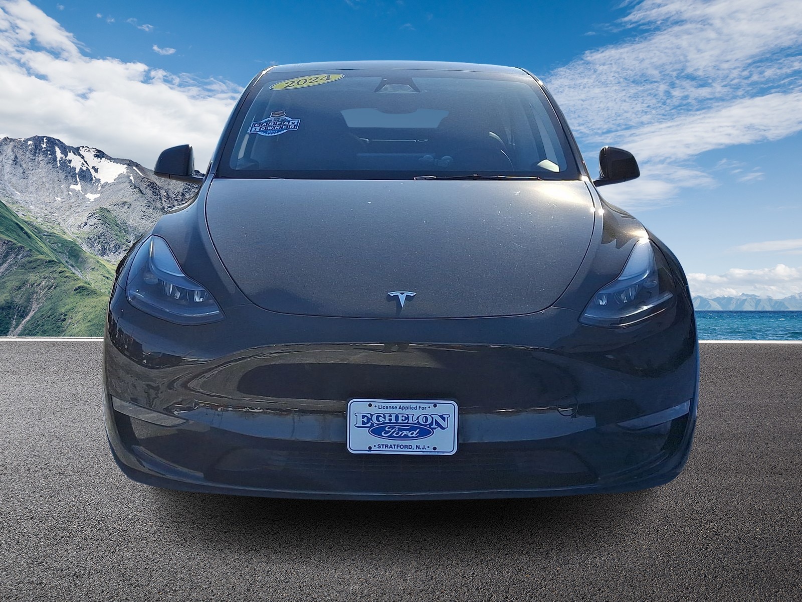 Used 2024 Tesla Model Y Long Range with VIN 7SAYGDEEXRA266232 for sale in Stratford, NJ