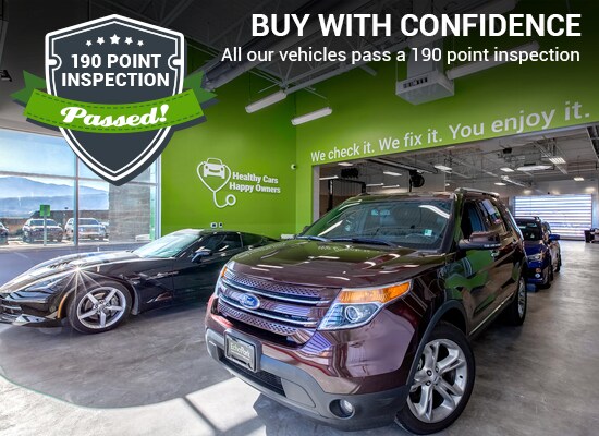 buy with confidence; all our vehicles pass a 190-point inspection