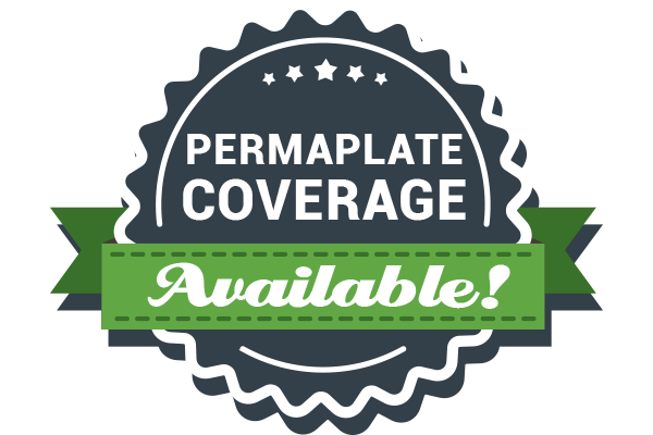 permaplate coverage available
