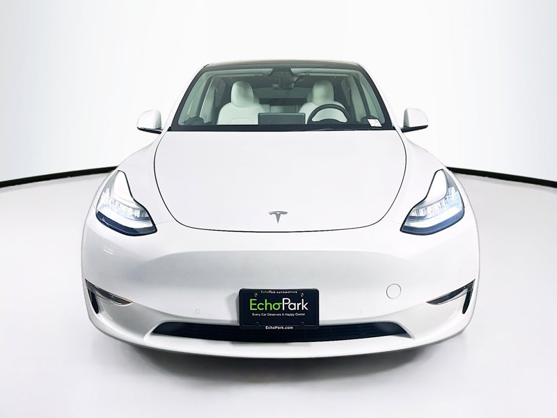 Used 2021 Tesla Model Y Long Range with VIN 5YJYGDEE7MF130049 for sale in Northfield, Minnesota