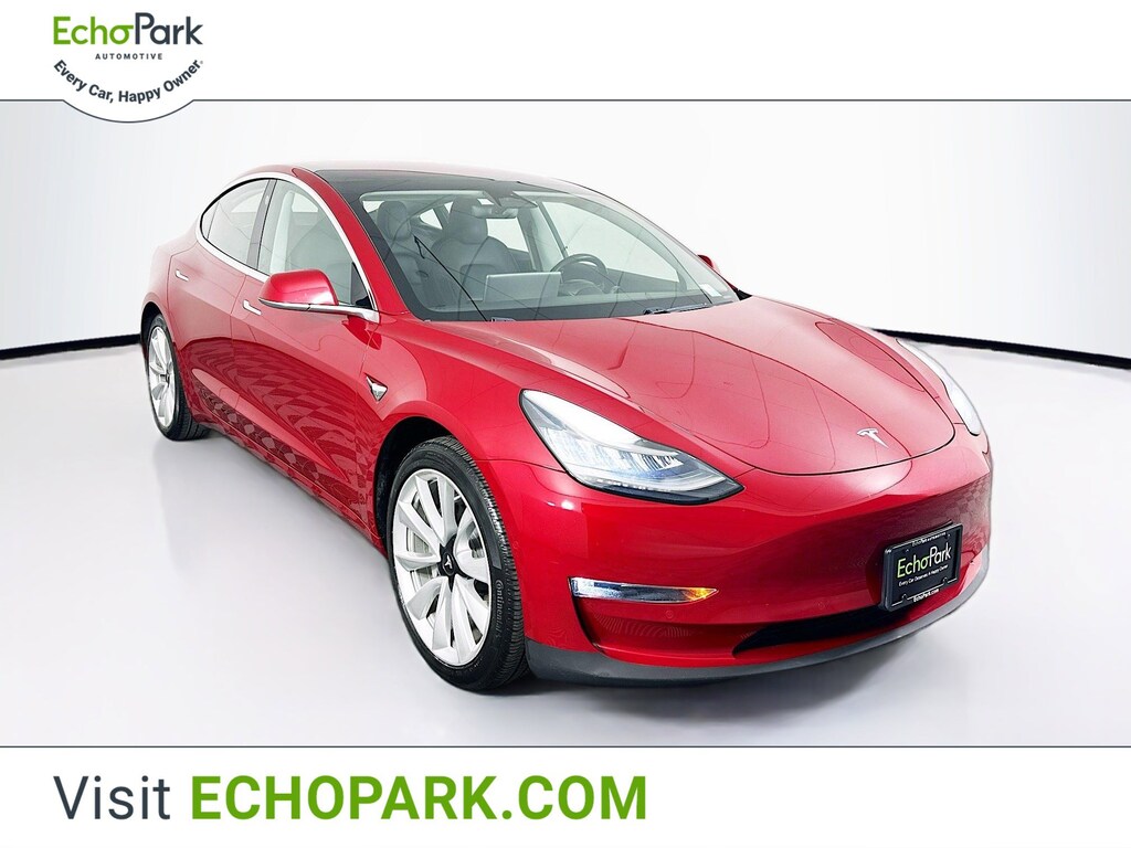 Used 2018 Tesla Model 3 Long Range Battery Long Range Battery RWD