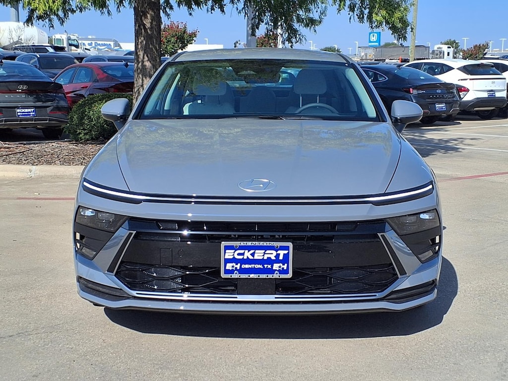 New 2026 Hyundai Sonata Hybrid Blue Sedan