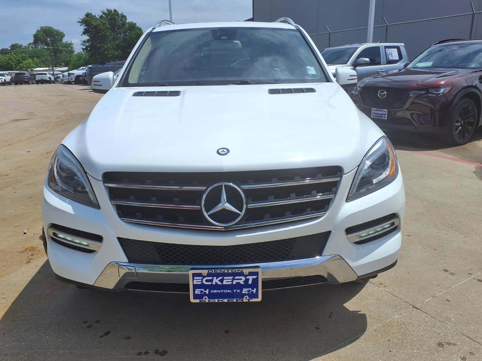 Used 2014 Mercedes-Benz M-Class ML350 with VIN 4JGDA5JB2EA326665 for sale in Denton, TX