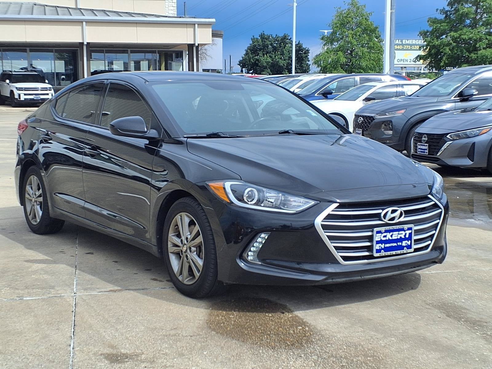 Used 2018 Hyundai Elantra Value Edition with VIN 5NPD84LFXJH305379 for sale in Denton, TX