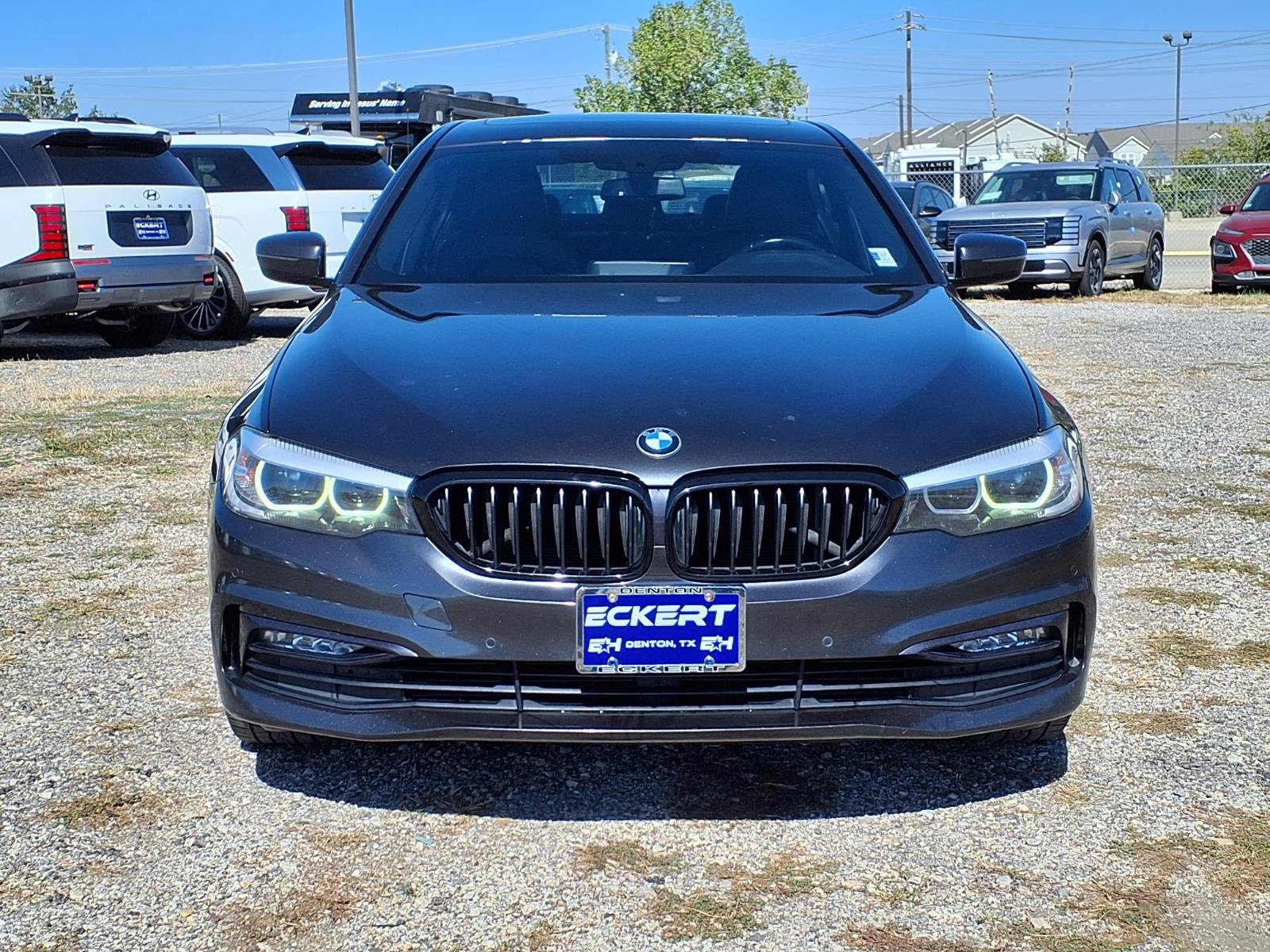 Used 2018 BMW 5 Series 530i with VIN WBAJA5C59JWA39528 for sale in Denton, TX