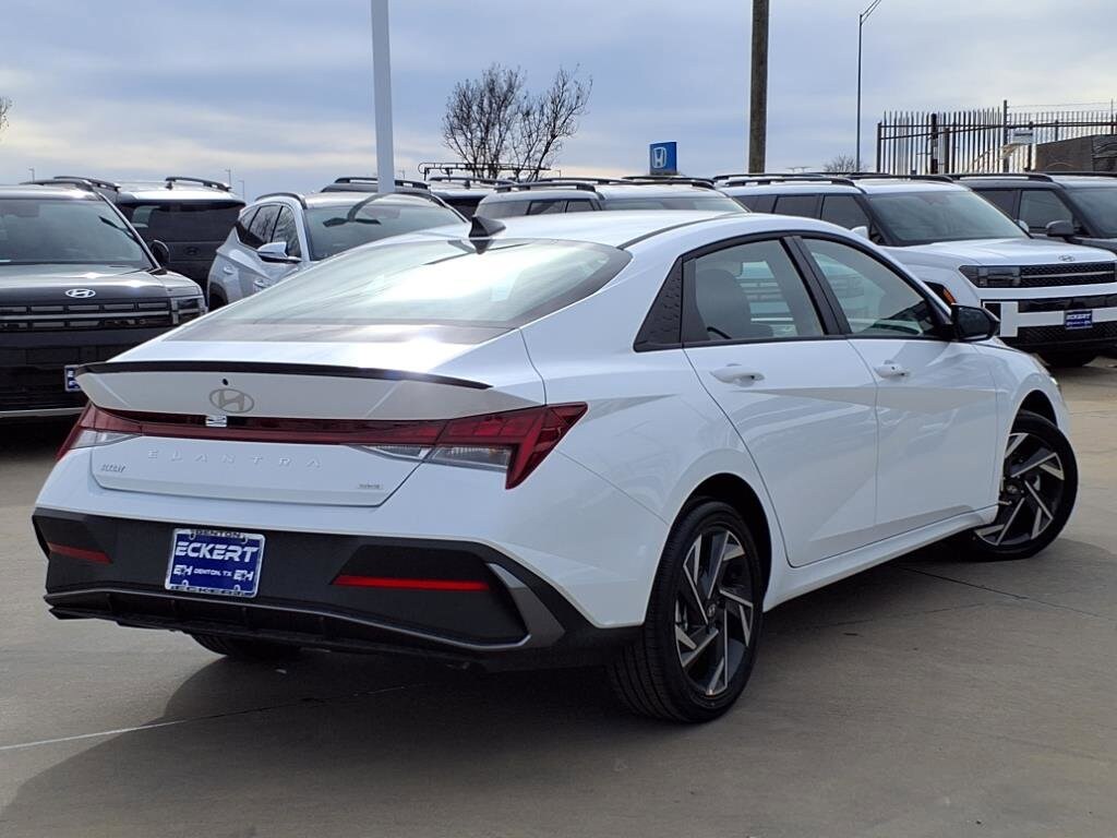 Certified 2025 Hyundai Elantra Hybrid SEL Sport Sedan