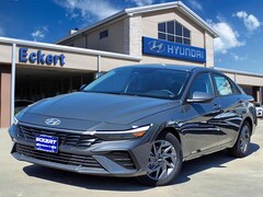 2025 Hyundai Elantra Hybrid Blue Sedan