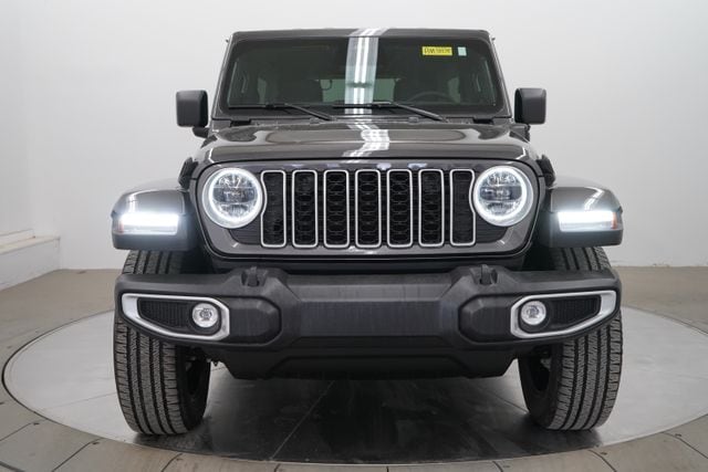 Used 2025 Jeep Wrangler 4xe Sahara 4XE with VIN 1C4RJXP64SW585575 for sale in Gorham, NH