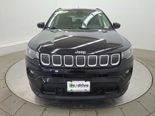 Used 2022 Jeep Compass Latitude with VIN 3C4NJDBB1NT116472 for sale in Gorham, NH