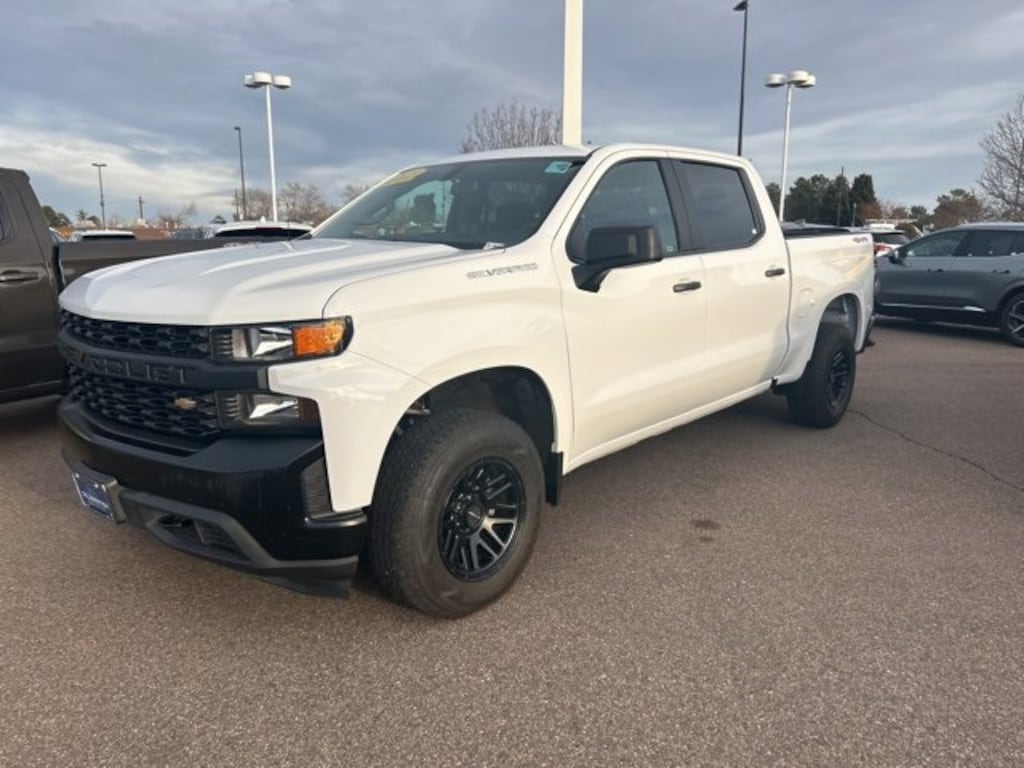 Used 2019 Chevrolet Silverado 1500 Work Truck Truck Crew Cab