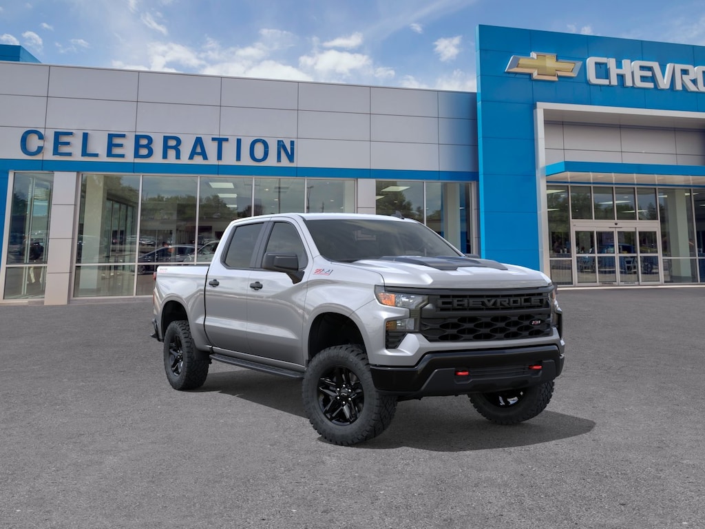New 2026 Chevrolet Silverado 1500 Custom Trail Boss Truck