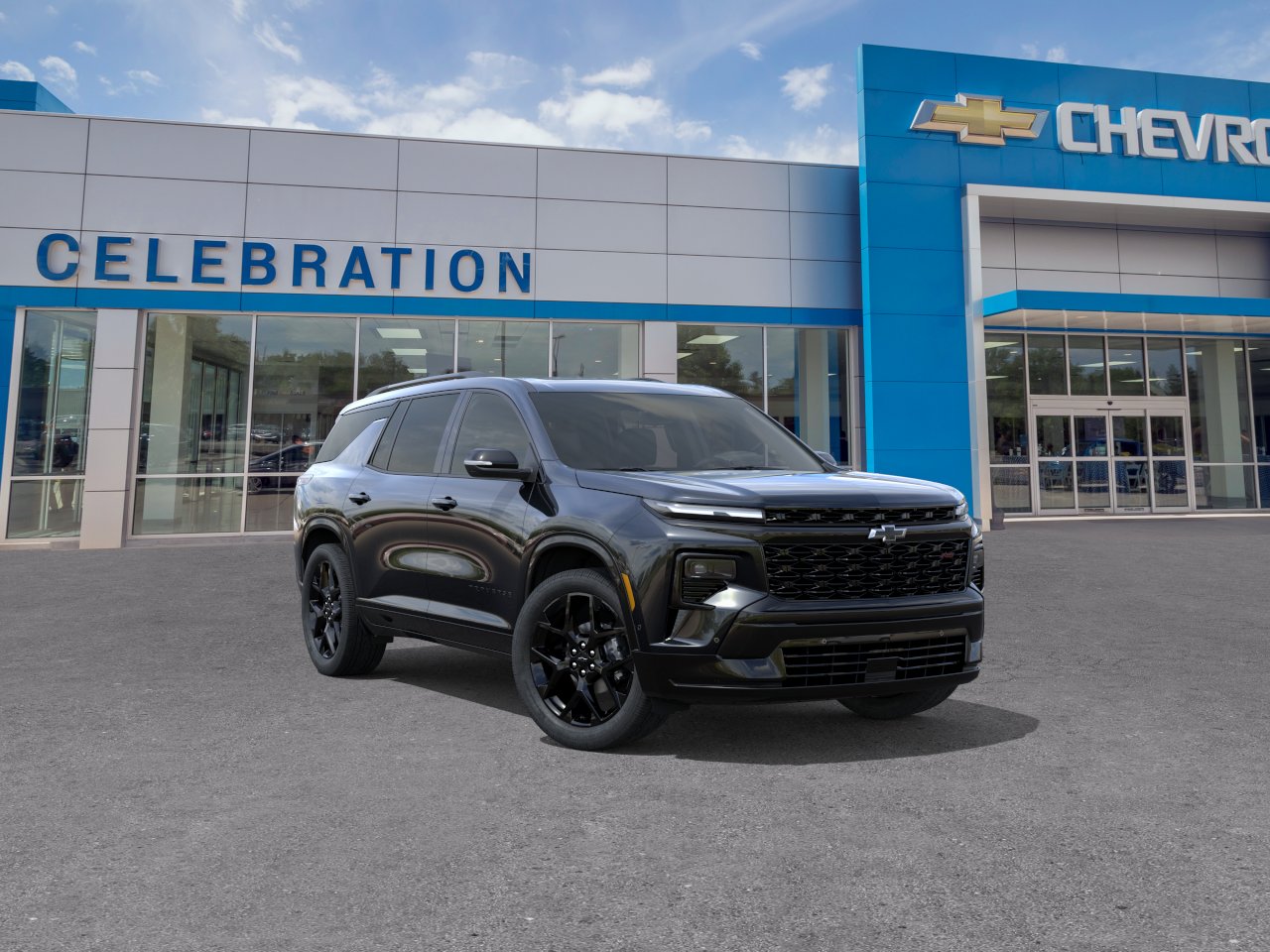 Mosaic Black Metallic 2026 Chevrolet Traverse SUV / Crossover Four-Wheel Drive Automatic