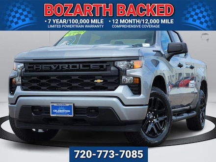 Used 2026 Chevrolet Silverado 1500 Custom Truck Crew Cab in Lone Tree